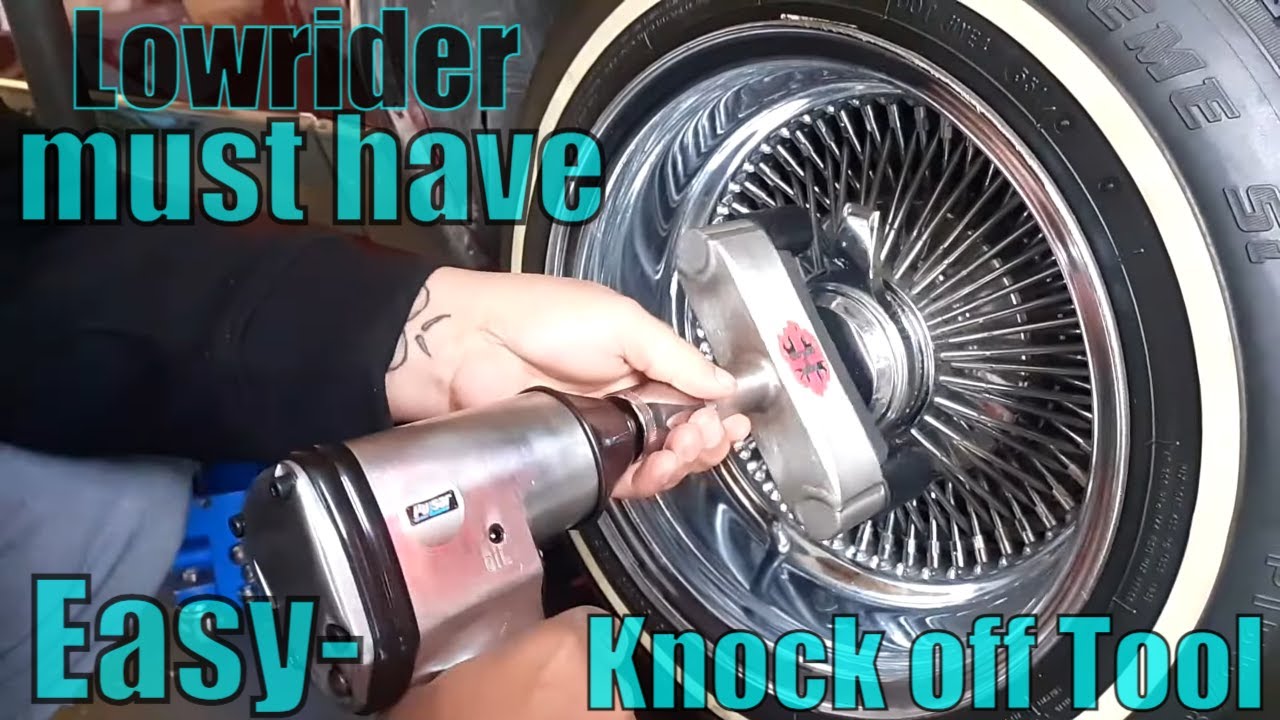 Tool for removing wheel knock offs