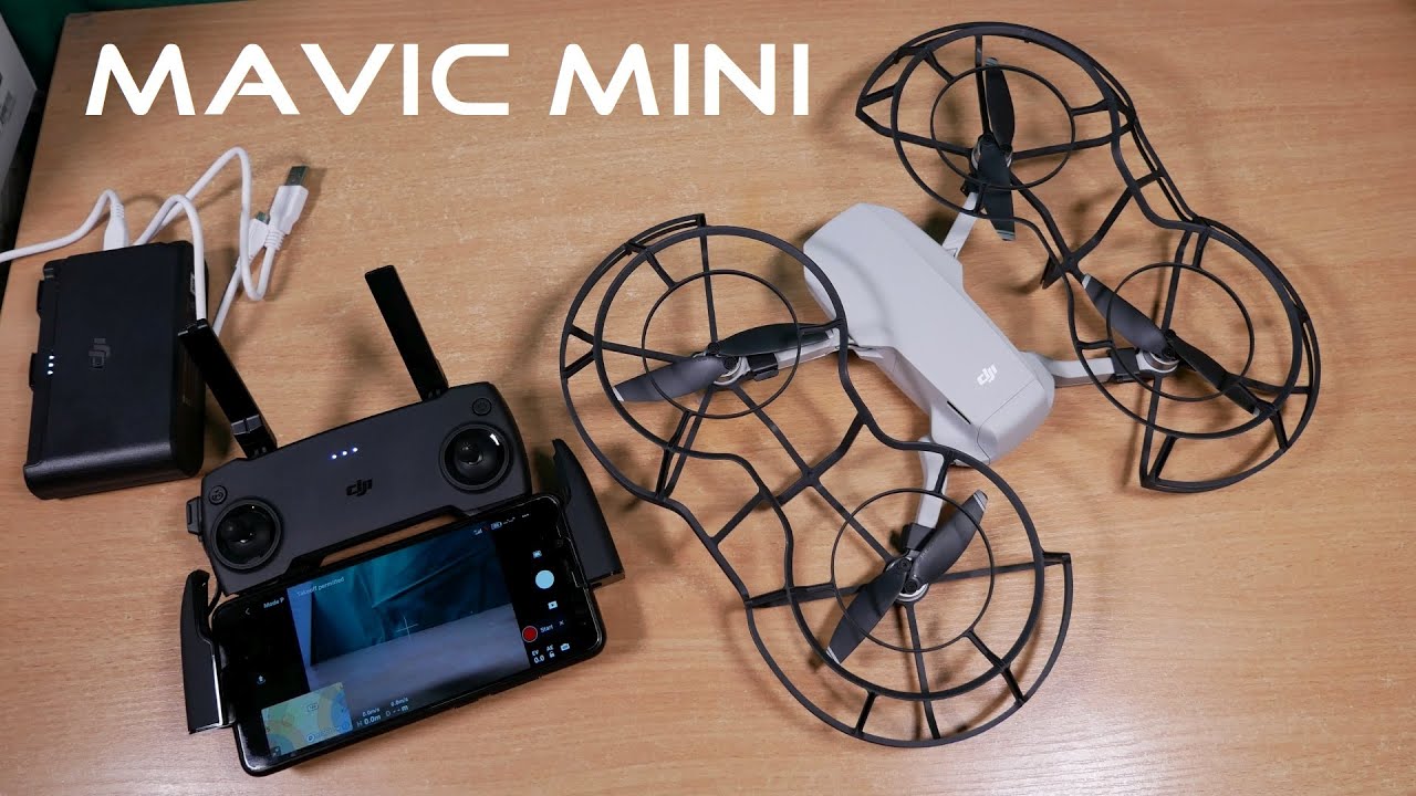 Pasiruošimas pirmam skrydžiui DJI Mavic Mini dronu