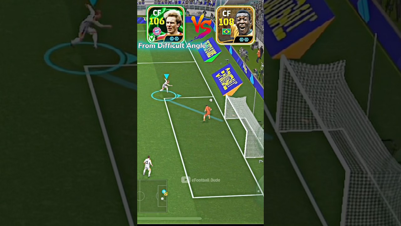 Rummenigge Vs Pele 🥶| Best in CF Challenge ✨ 