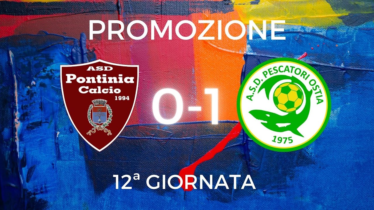 Promozione | 12ª Giornata | Pontinia-Pescatori Ostia 0-1