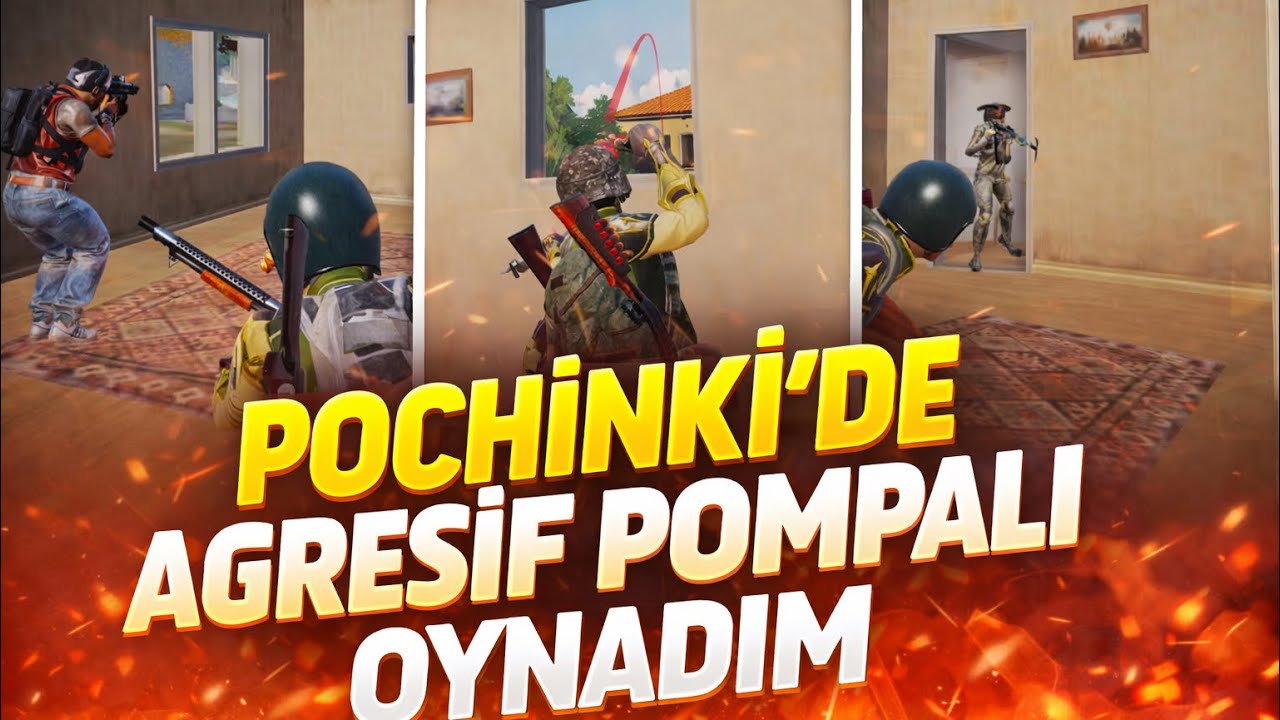 ALDIM ELİME POMPALIYI YER MİSİN YEMEZ MİSİN 🔥 POCHİNKİ İSYANDA 🔥 #pubgmobile #shorts #gameplay