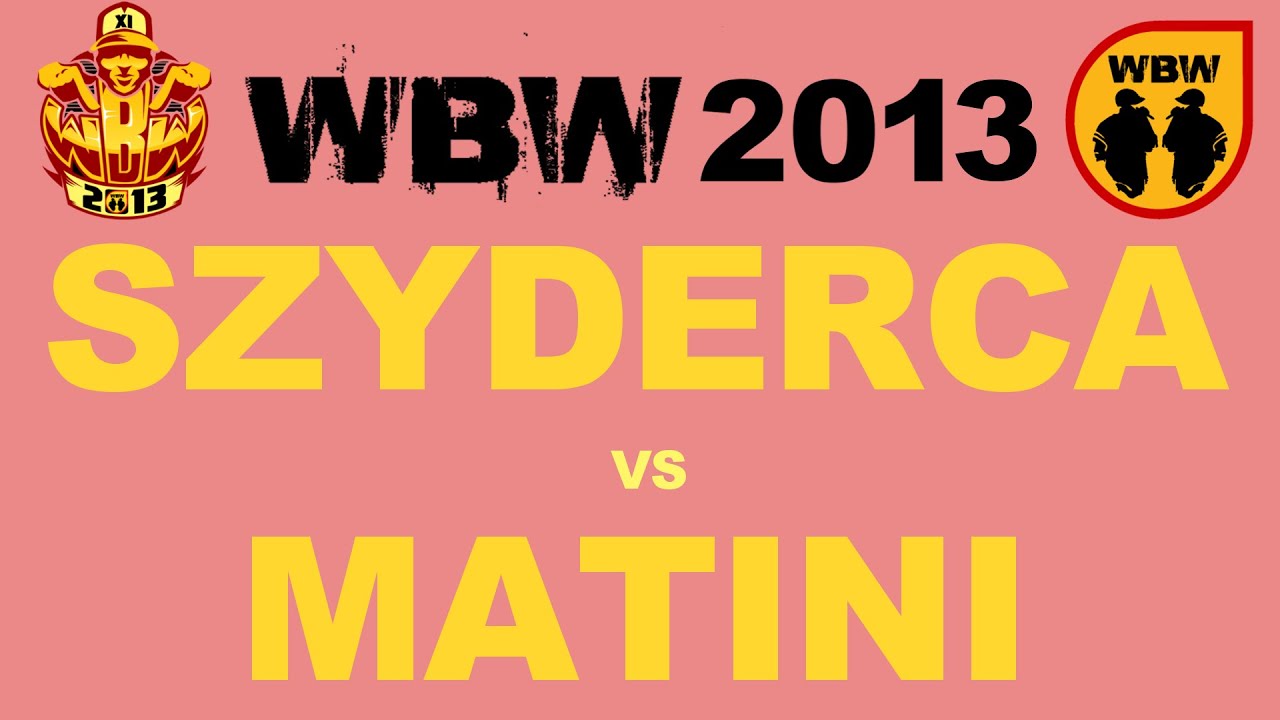 Szyderca 🆚 Matini Raper 🎤 WBW 2013 el.2 (freestyle rap battle)