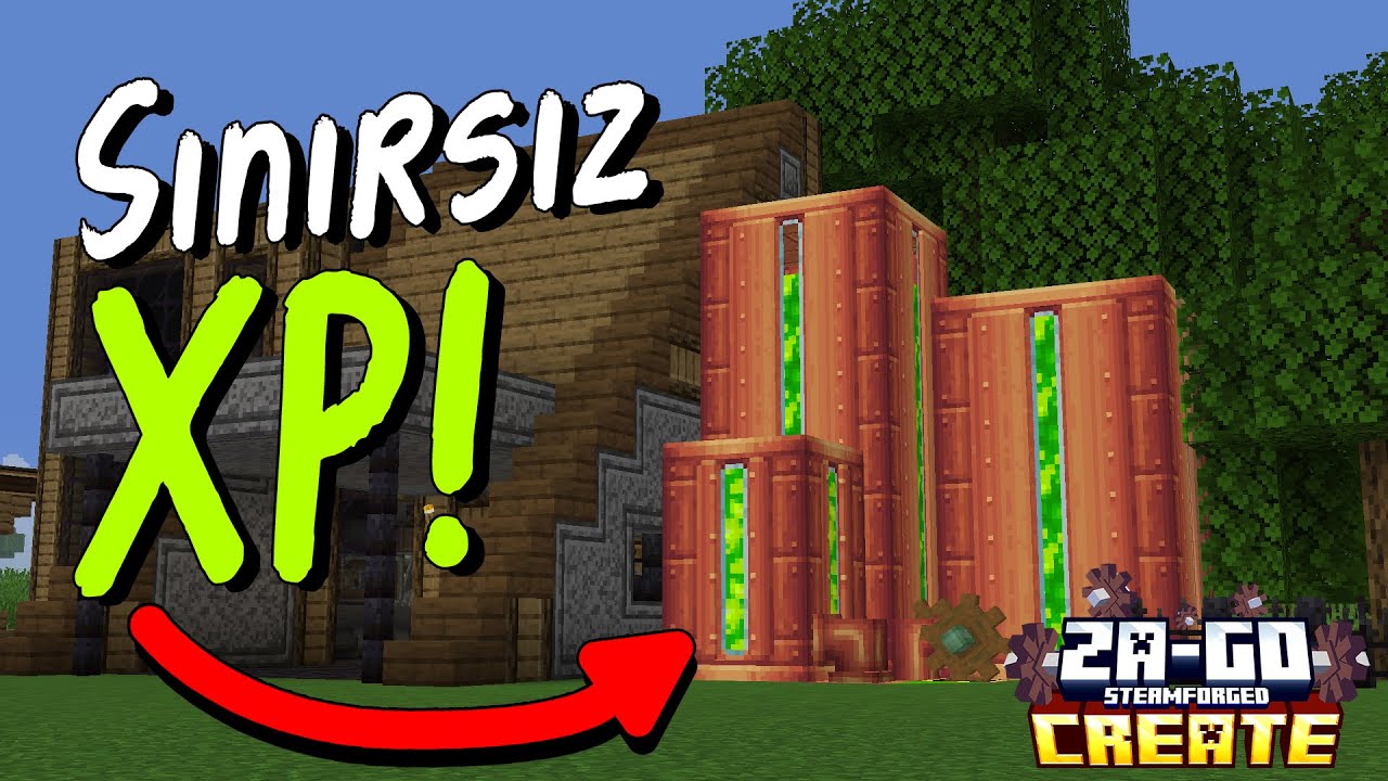 Sınırsız XP Farmı Yaptım! | Create: Steamforged #5