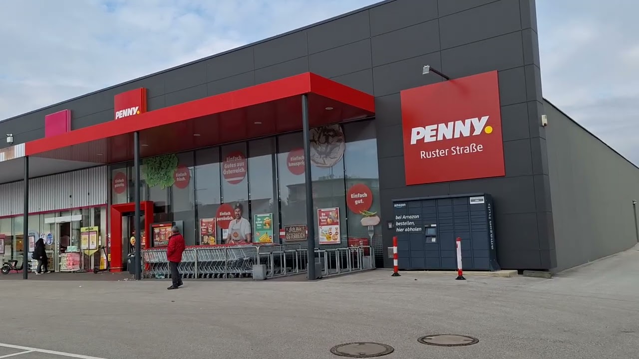 Vásárlás. Penny + BIPA. Eisenstadt
