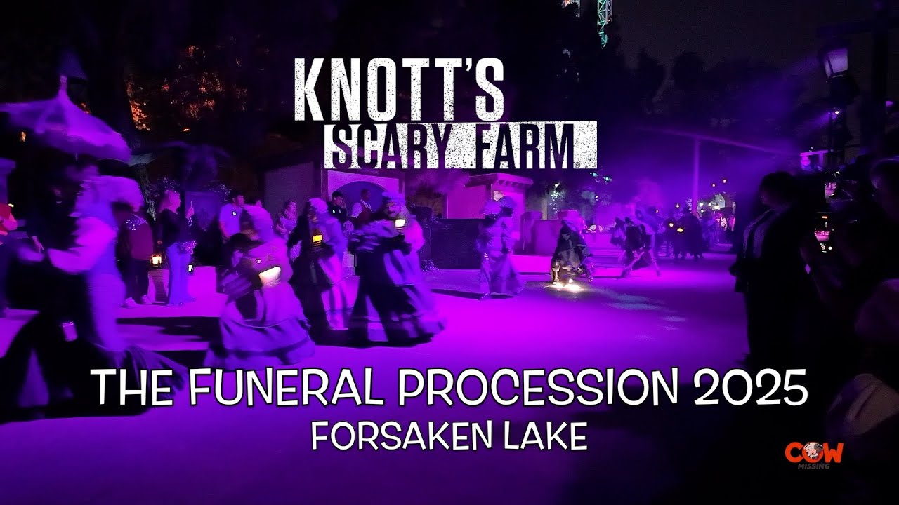 The Funeral Procession at Forsaken Lake Knott&rsquo;s Scary Farm 2025