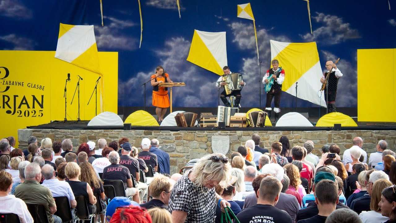 MOČ SPOMINA - ans. Hlapci / 53. Festival narodno-zabavne glasbe ŠTEVERJAN 2025