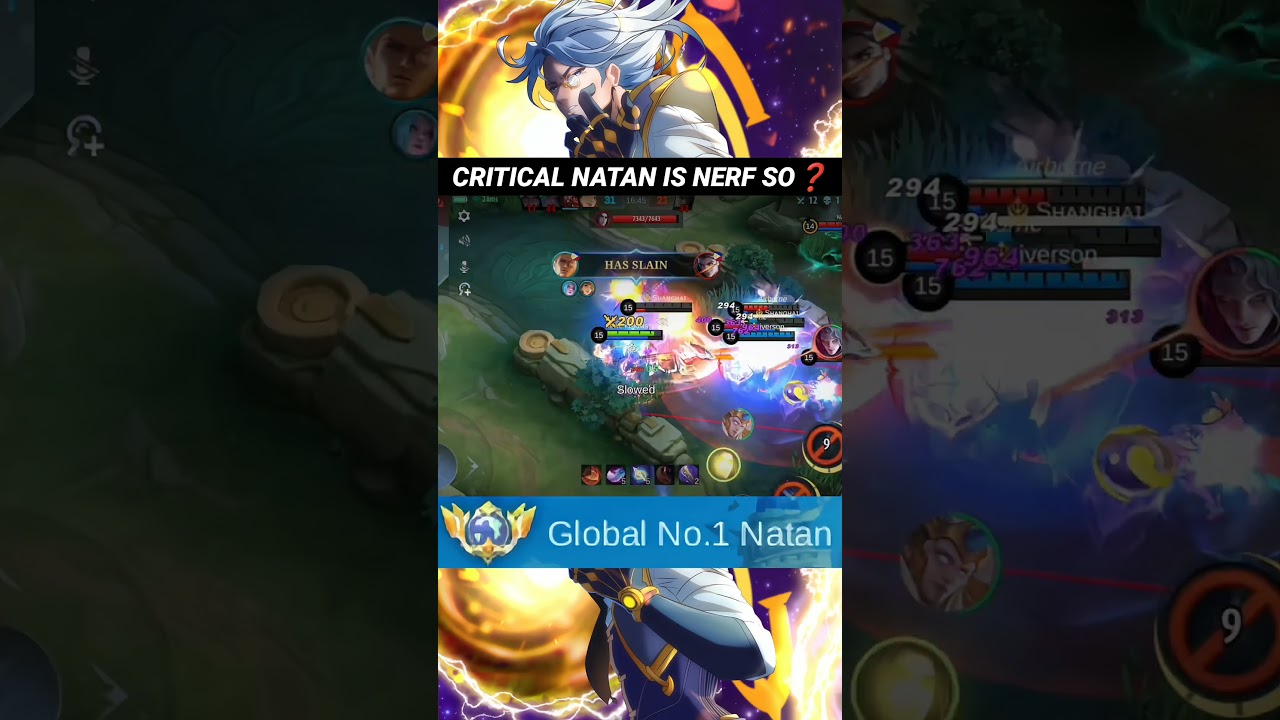 TOP 1 GLOBAL NATAN NEW META GOLDEN STAFF=SAVAGE❗