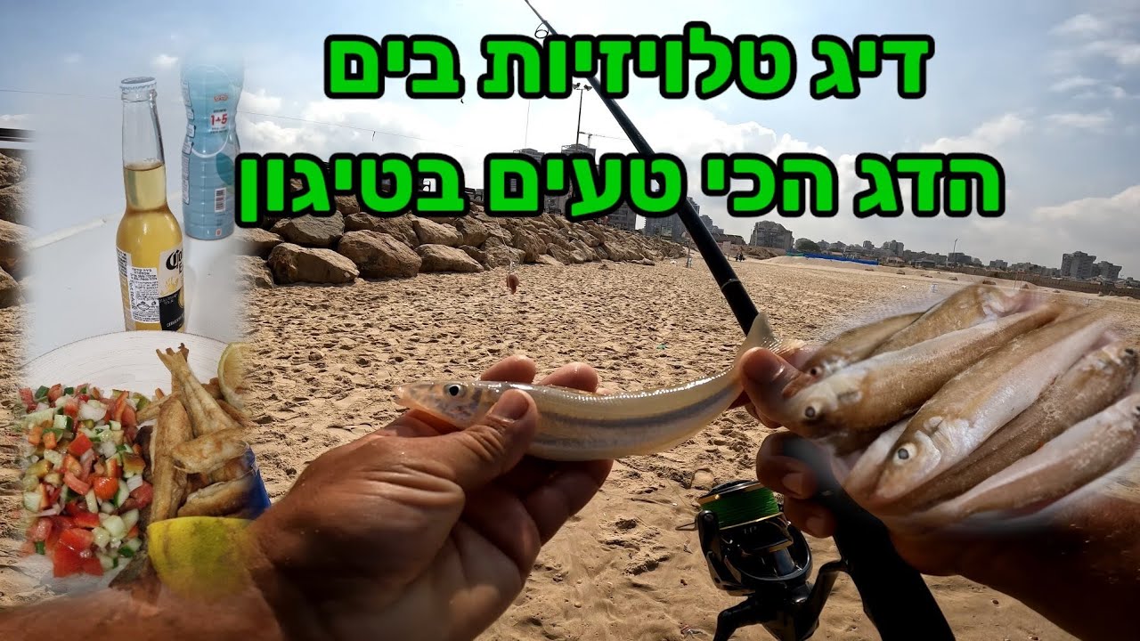 דיג טלויזיות בים. הדג הכי טעים בטיגון. וגם הפתעה נחמדה שהגיע לבקר.