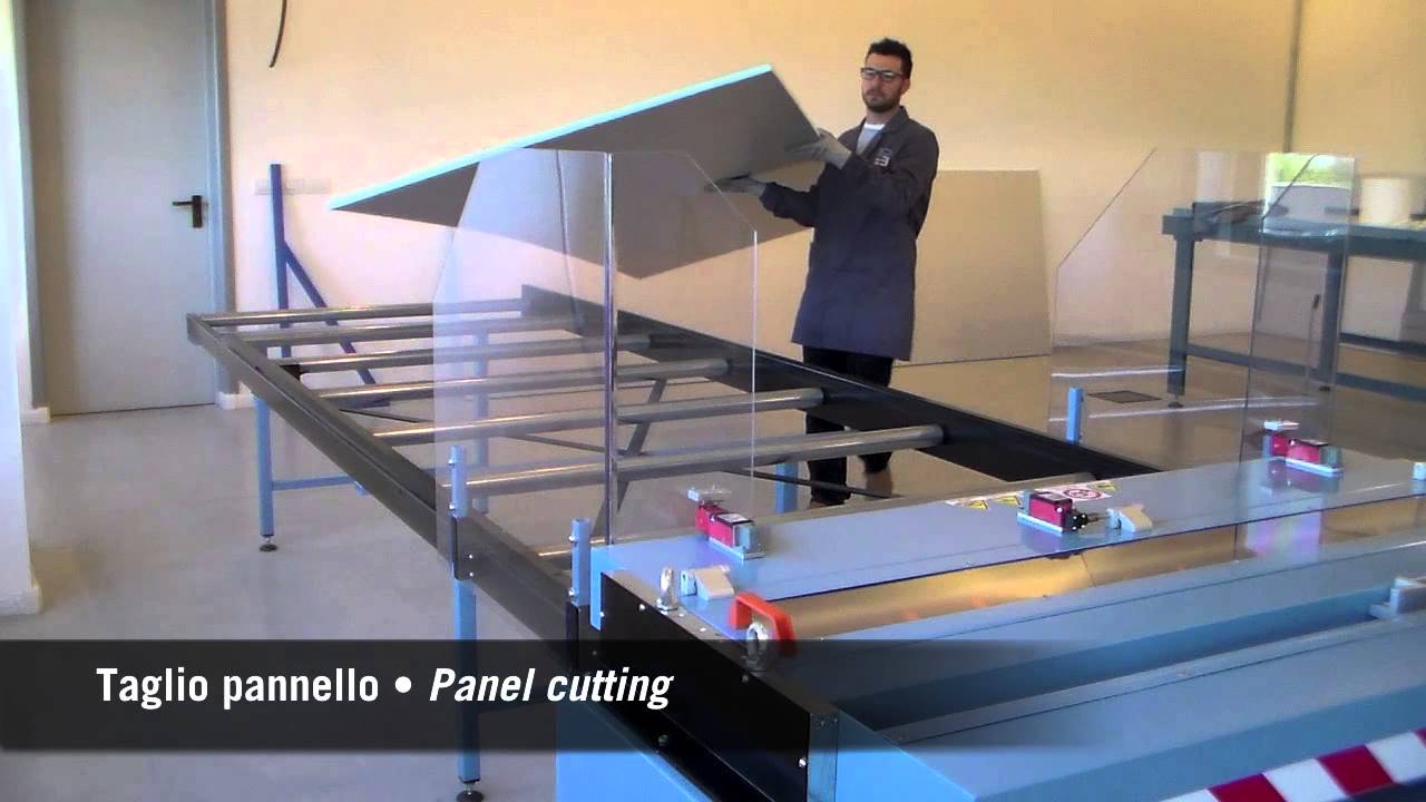 P3 linea di taglio automatica - automatic straight cut machine