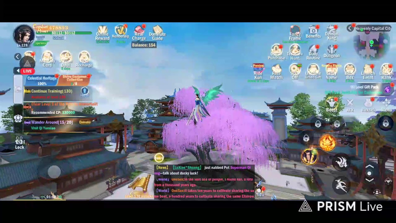 world of immortal heroes