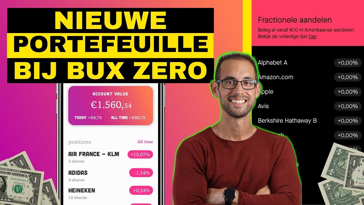 NIEUWE GROEI PORTEFEUILLE BIJ BUX ZERO - BELEGGEN MET WEINIG GELD IN 2022