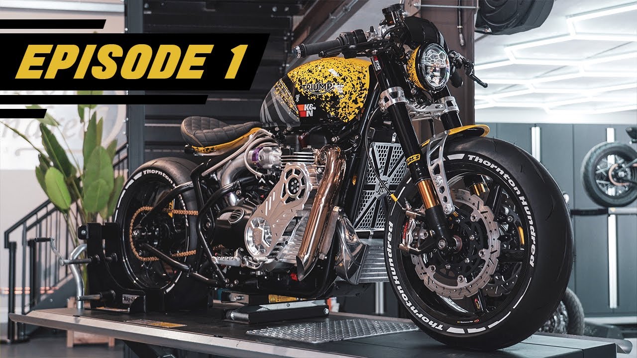 Building the 'WORLD'S FASTEST BOBBER' (Episode 1) - Thornton Hundred x K&N