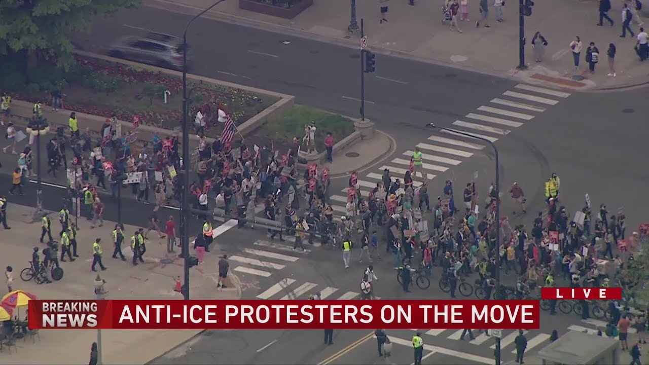 More ICE protests underway in Chicago