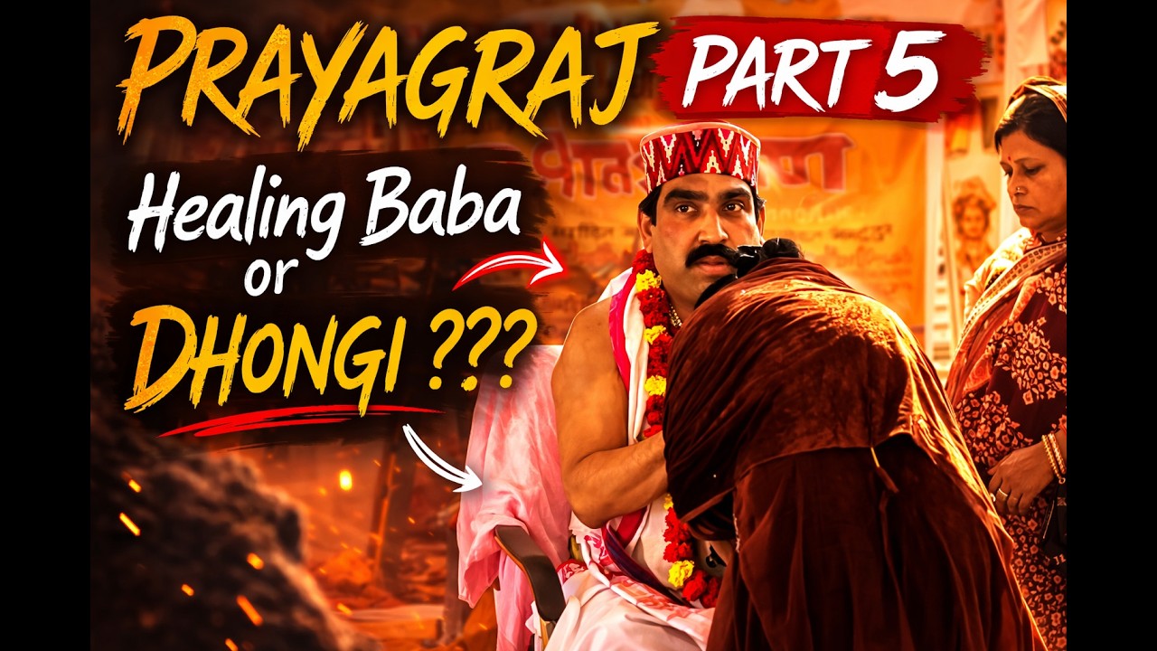 HEALING BABA or DHONGI ???? 🤨 Prayagraj - Part 5 (Maha Kumbh 2025) - Commentz Box ✌