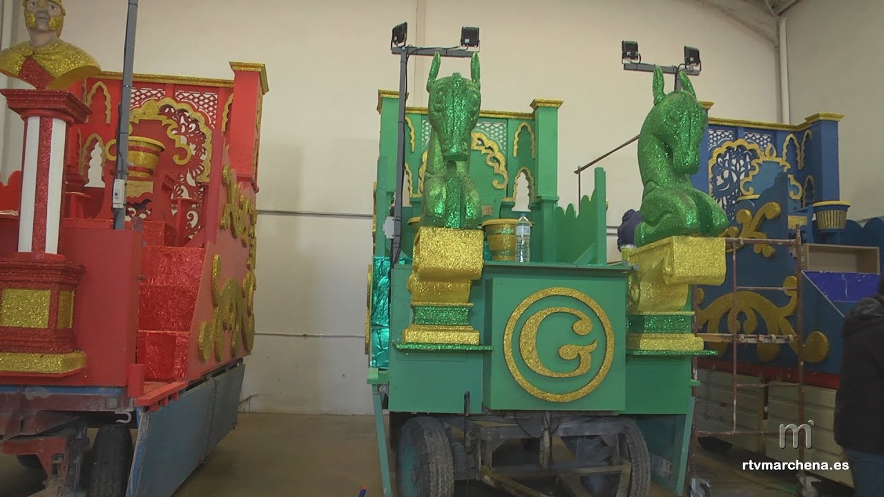 La Delegación de Festejos ultima los preparativos de la Cabalgata de Reyes Magos de Marchena