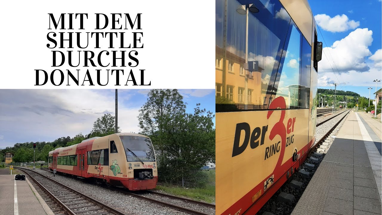 Mit dem Shuttle durchs Donautal (Führerstandsmitfahrt)