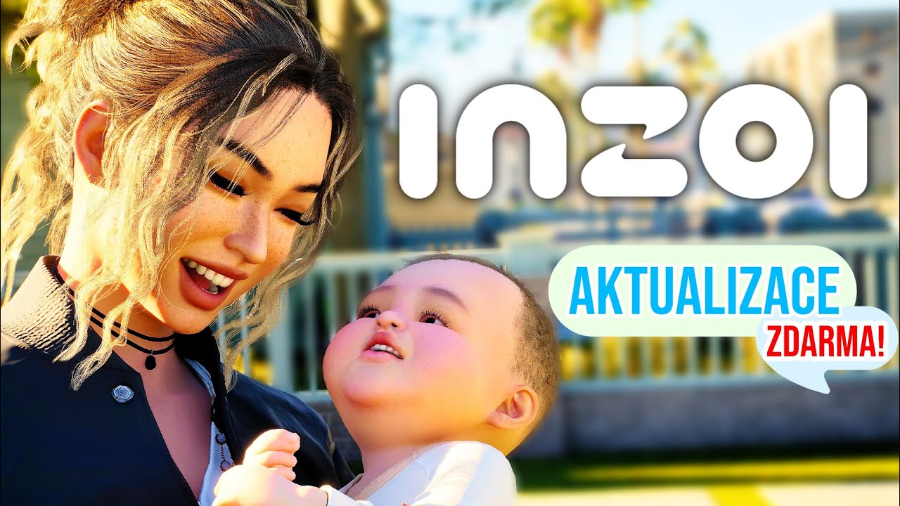 😍 Aktualizace INZOI zcela ZDARMA! 👼🏽 Adopce, módy, 200+ nových předmětů a cheaty! 😈