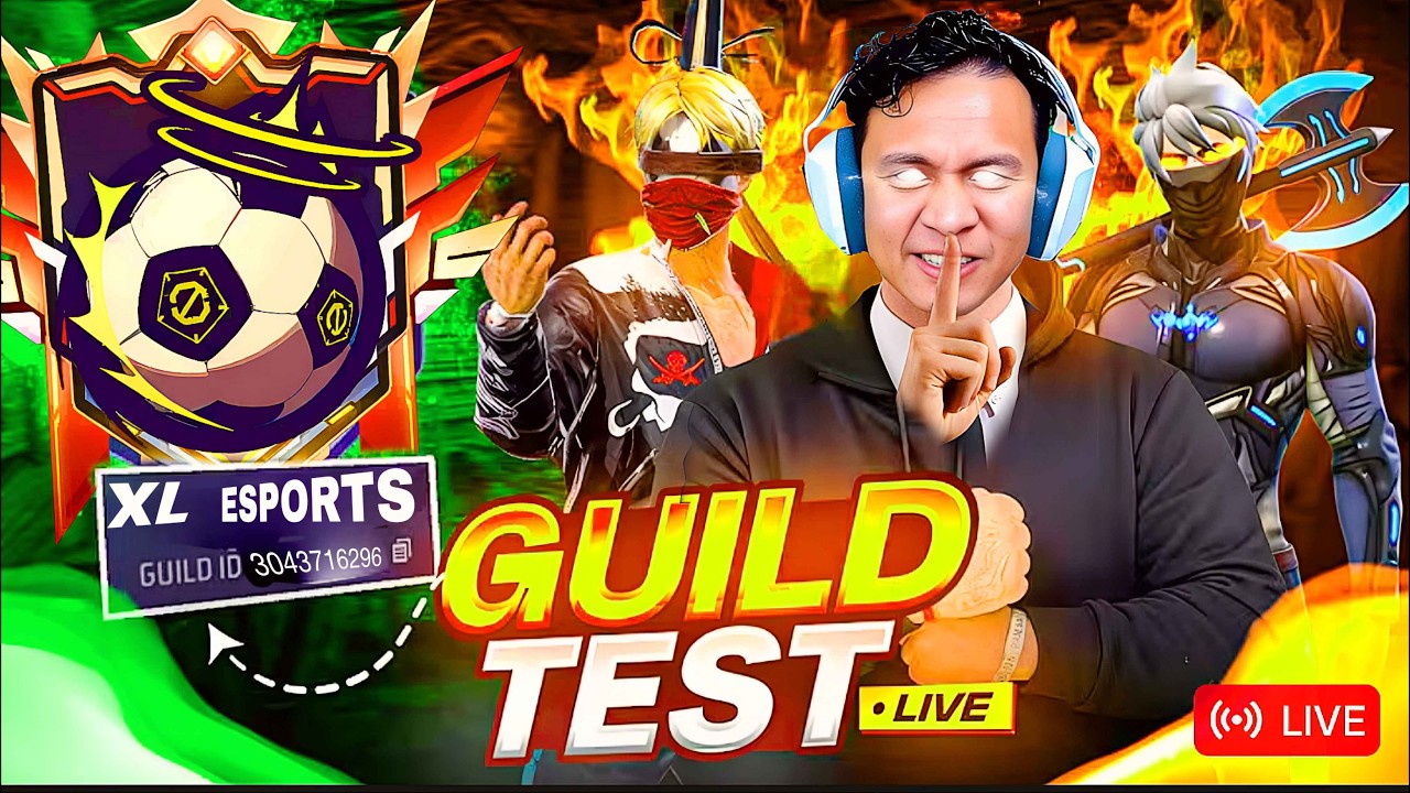 [🔴] Road to 10K Xuzss Live || FREE FIRE LIVE GUILD TEST ||  #freefirelive #shortslive #raistar #fyp
