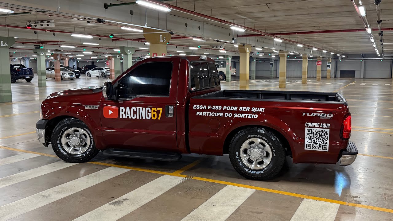 REBAIXEI A F250 E COLOQUEI ARO 16 COM PNEU 265, FICOU A COISA MAIS LINDA QUE JQ VI 
