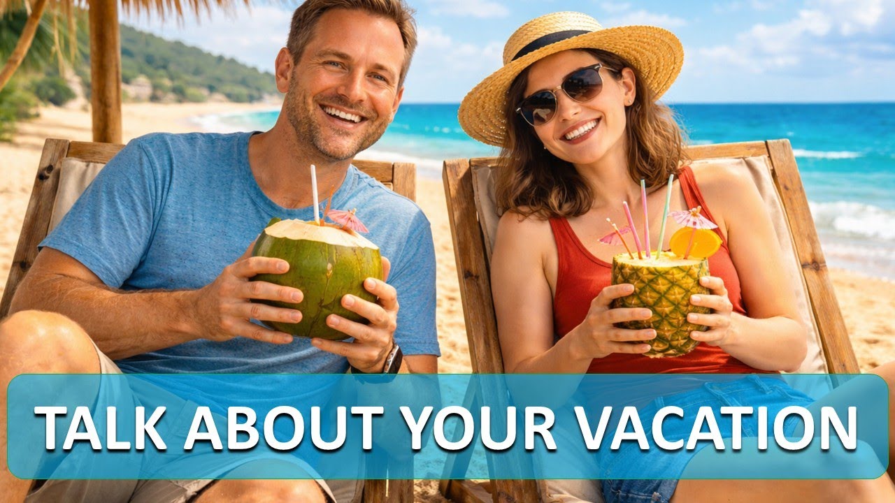 Real English Conversation: Talking About Vacations Made Easy