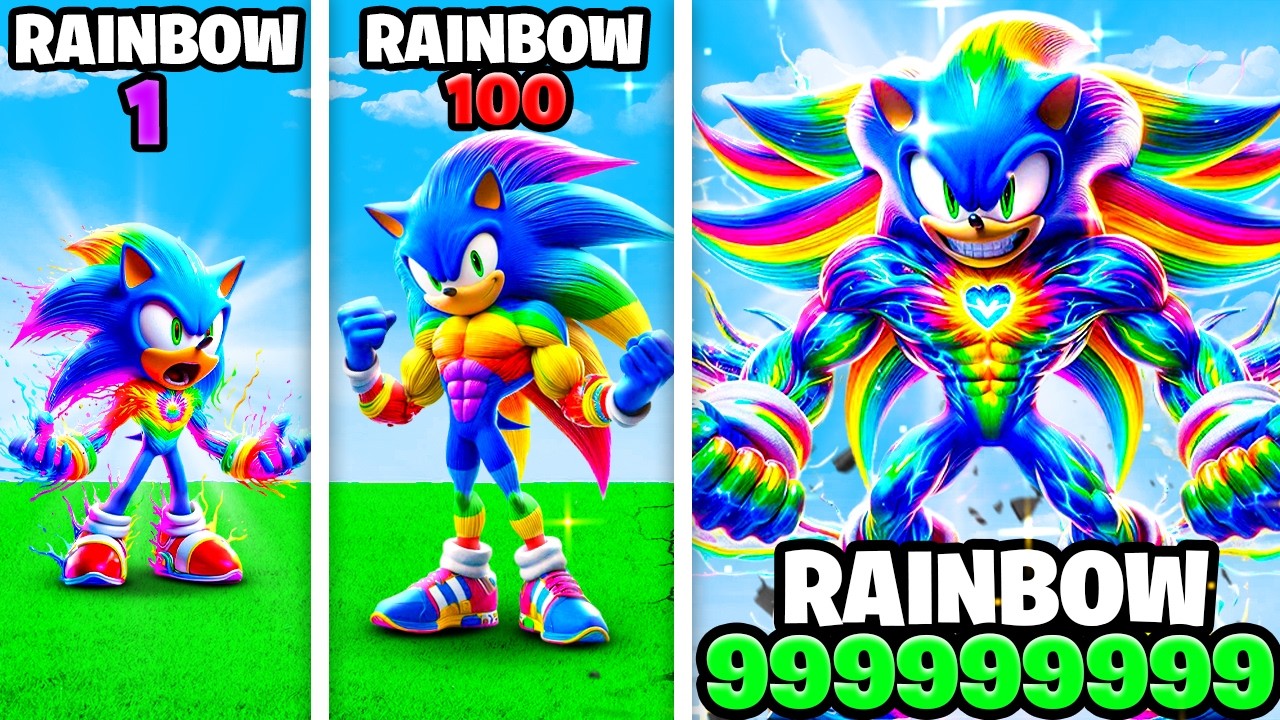 Upgrading Sonic To RAINBOW SONIC In GTA 5!