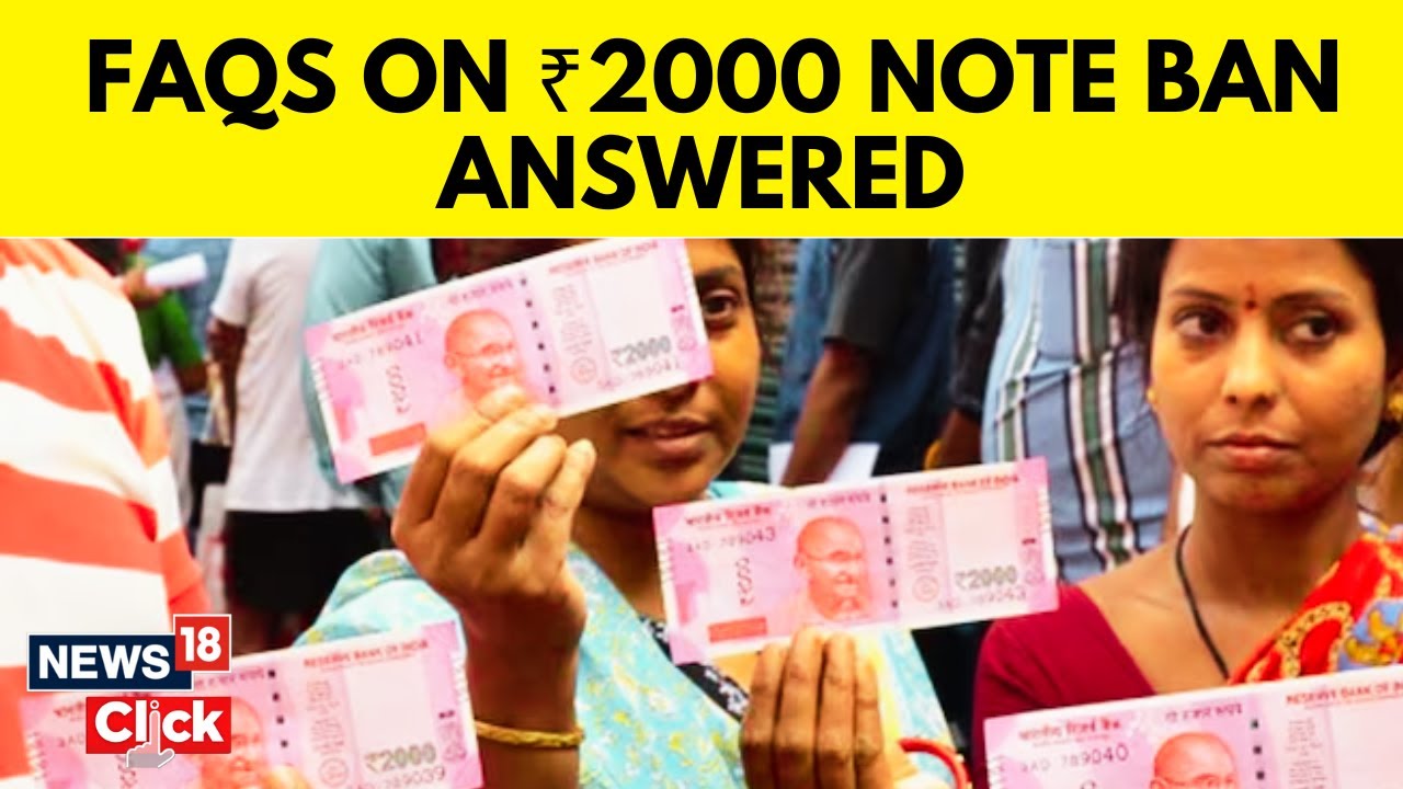 Rs.2000 Note Ban News | Everything You Need To Know About The ₹2000 Note Ban | English News