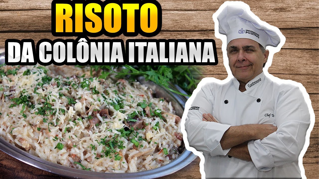 Risoto da Tradicional Colônia Italiana  - Chef Taico