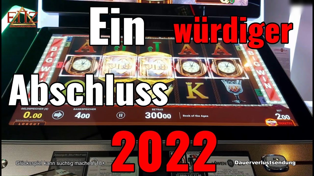 👍Ein würdiger Abschluss🎆  2022 ENZ 💯Echte Spielo Merkur, Novoline & Bally Wulff