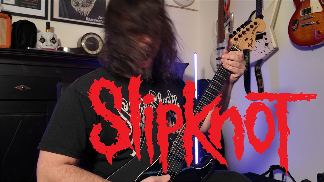 SLIPKNOT - EYELESS - Guitar Cover