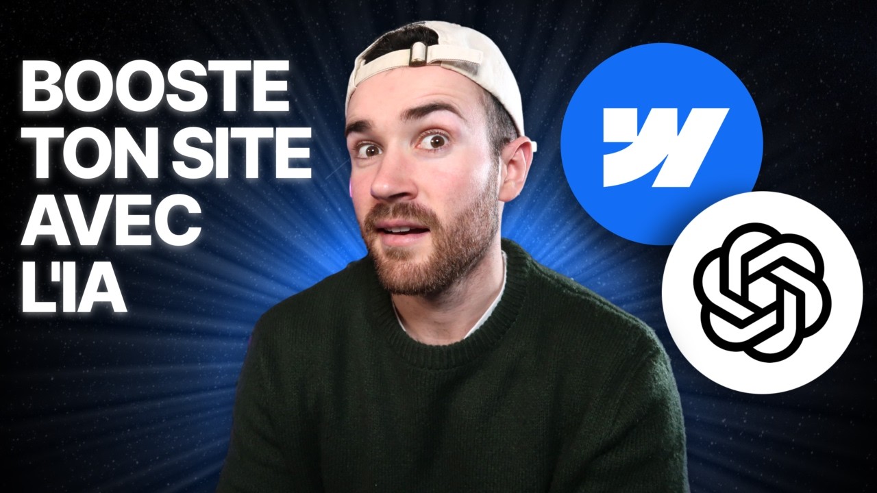 Chat GPT x Webflow : Apprendre à coder avec l'IA sur un site web (custom code) - Tutoriel débutant
