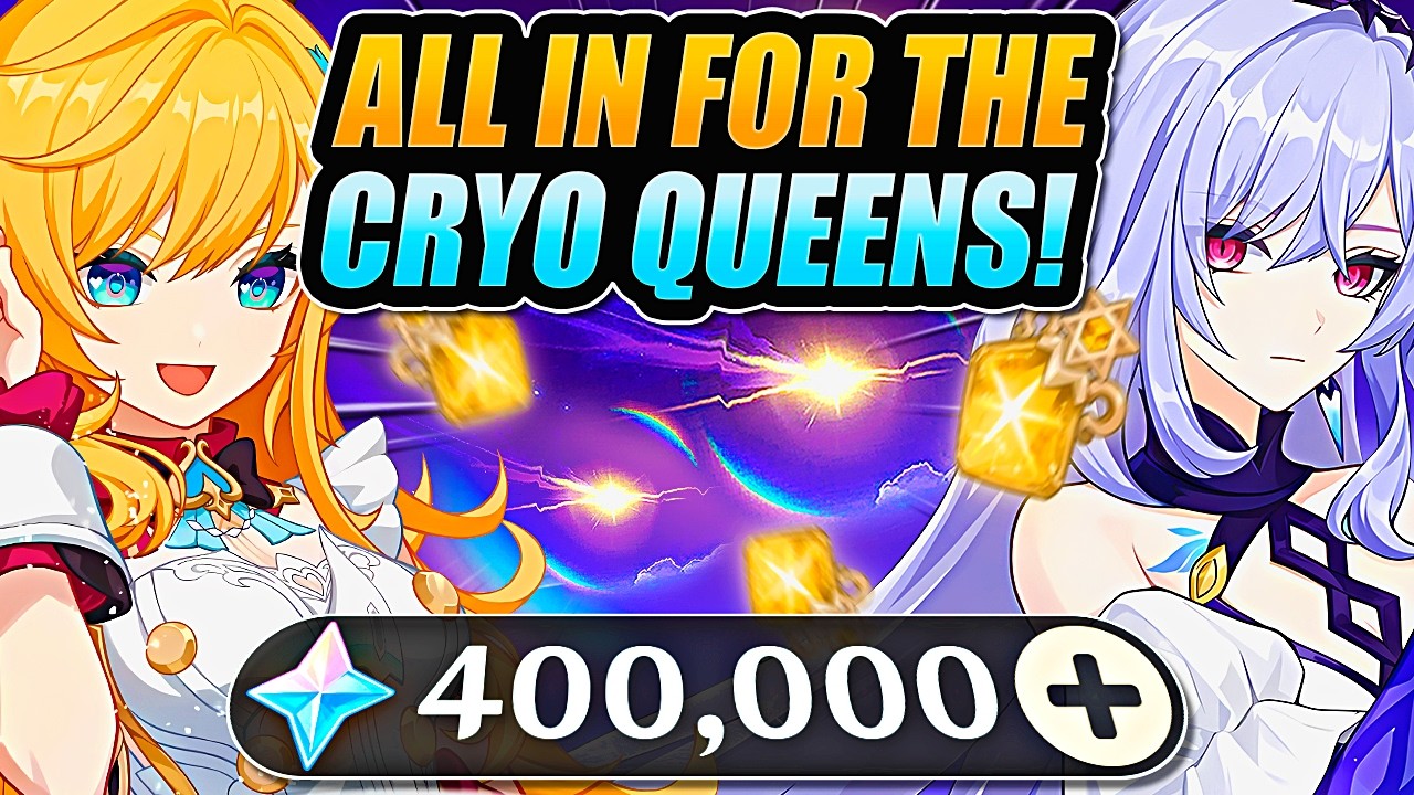 CRYO LADIES STILL GOT IT! Over 2,500+ Pulls For Skirk & Escoffier ❄️ (Genshin Impact)