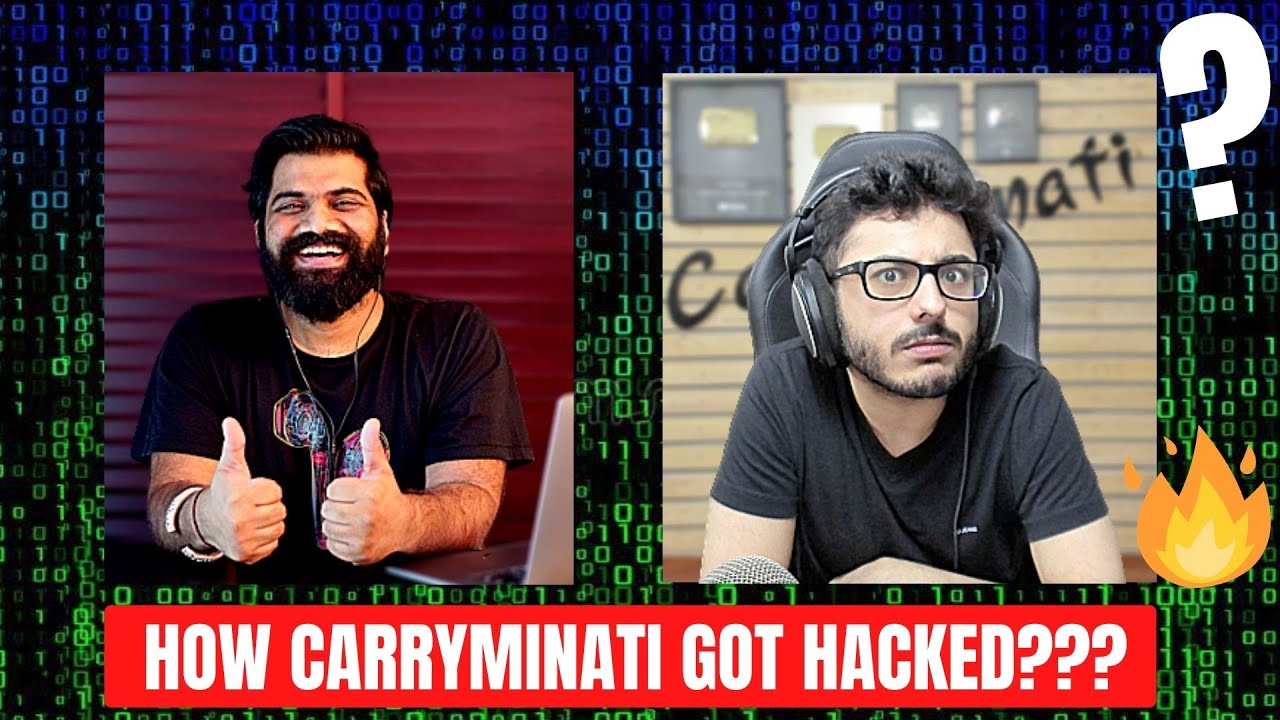 How CarryMinati Got Hacked🔥🔥🔥