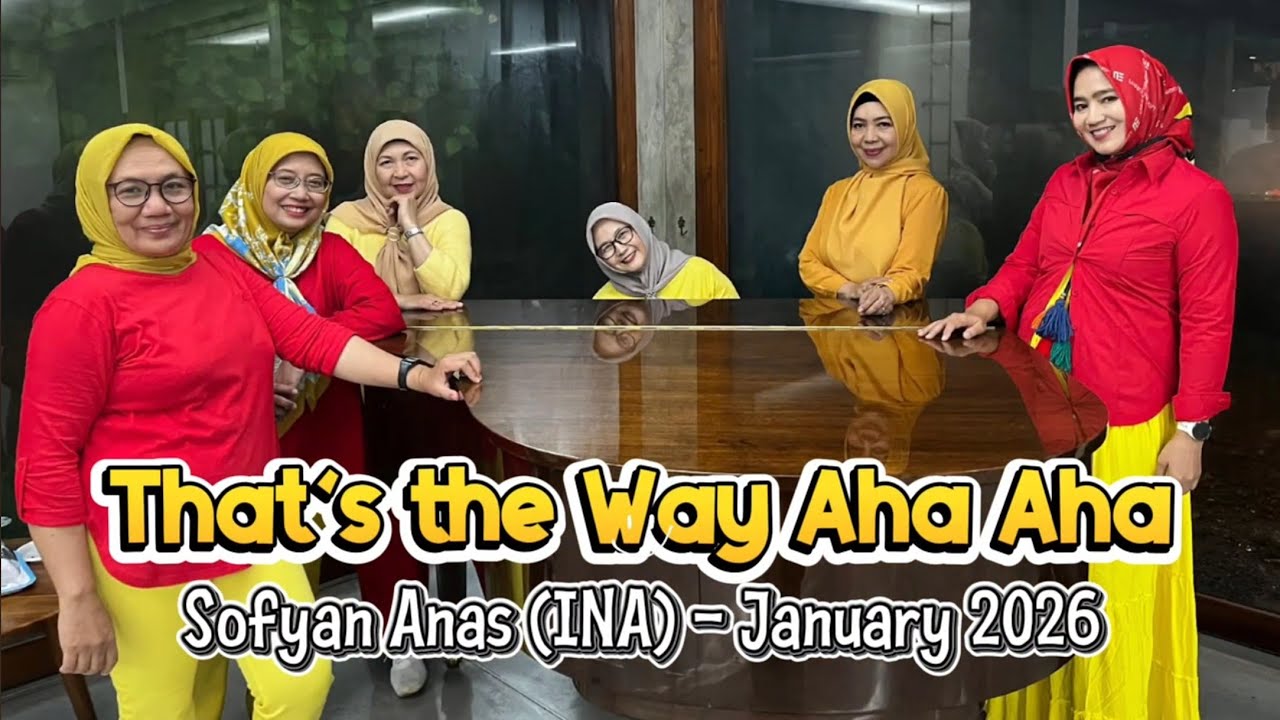 That's the Way Aha Aha Line Dance ll Sofyan Anas (INA), January 2026 ll COOL DANCE (DKI 106) INA