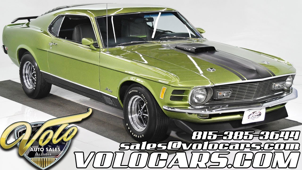 1970 Ford Mustang Mach 1 for sale at Volo Auto Museum (V18862)