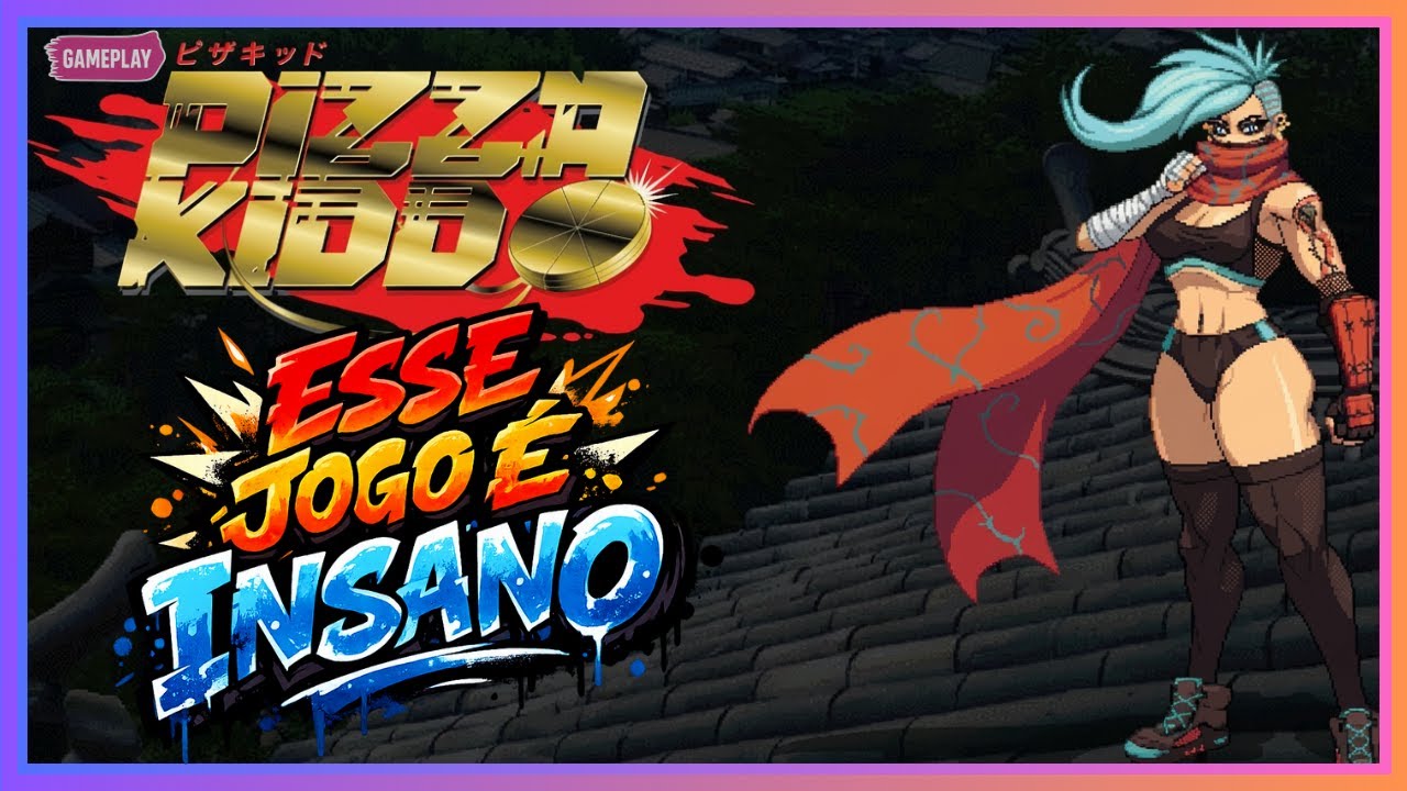 Esse Beat ’em Up Indie é PURA PANCADARIA! | Pizza Kidd