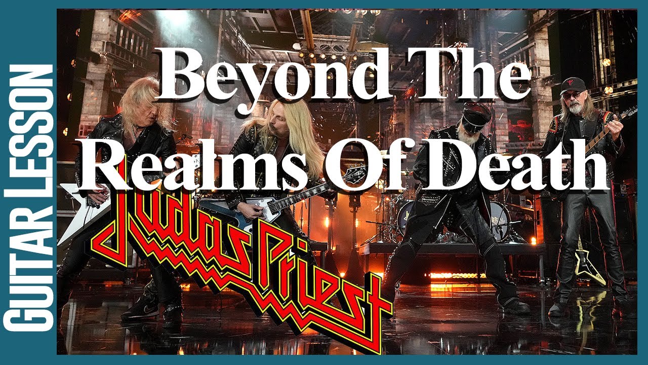 Judas Priest - Beyond The Realms Of Death - Guitar Lesson