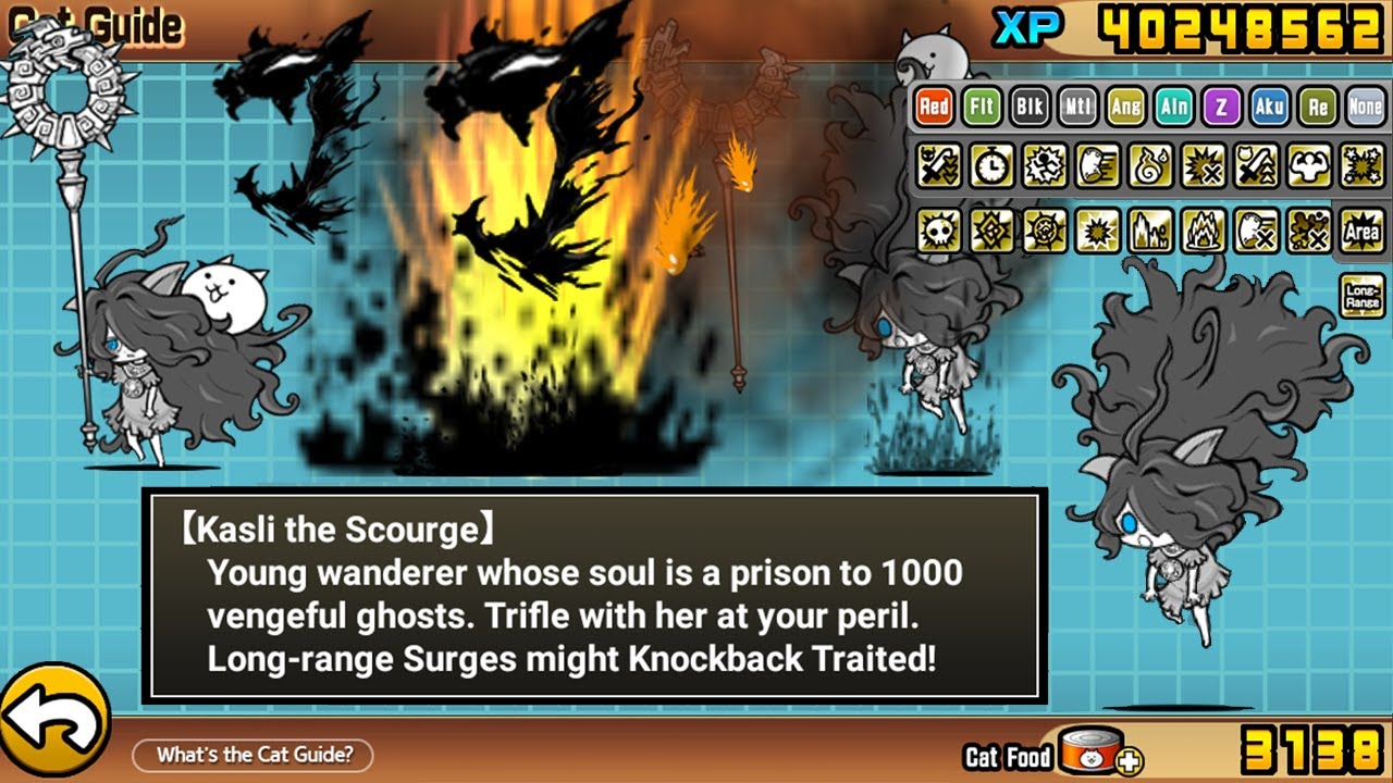 The Battle Cats - Kasli the Scourge BOOSTED!