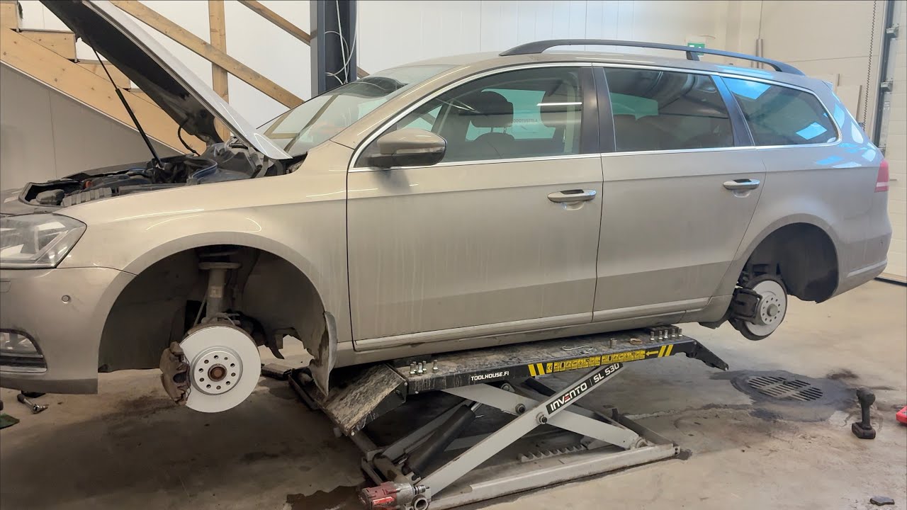 Vw Passat fékcsere elöl hátul