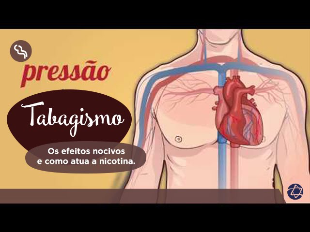 Os efeitos nocivos e como atua a nicotina.
