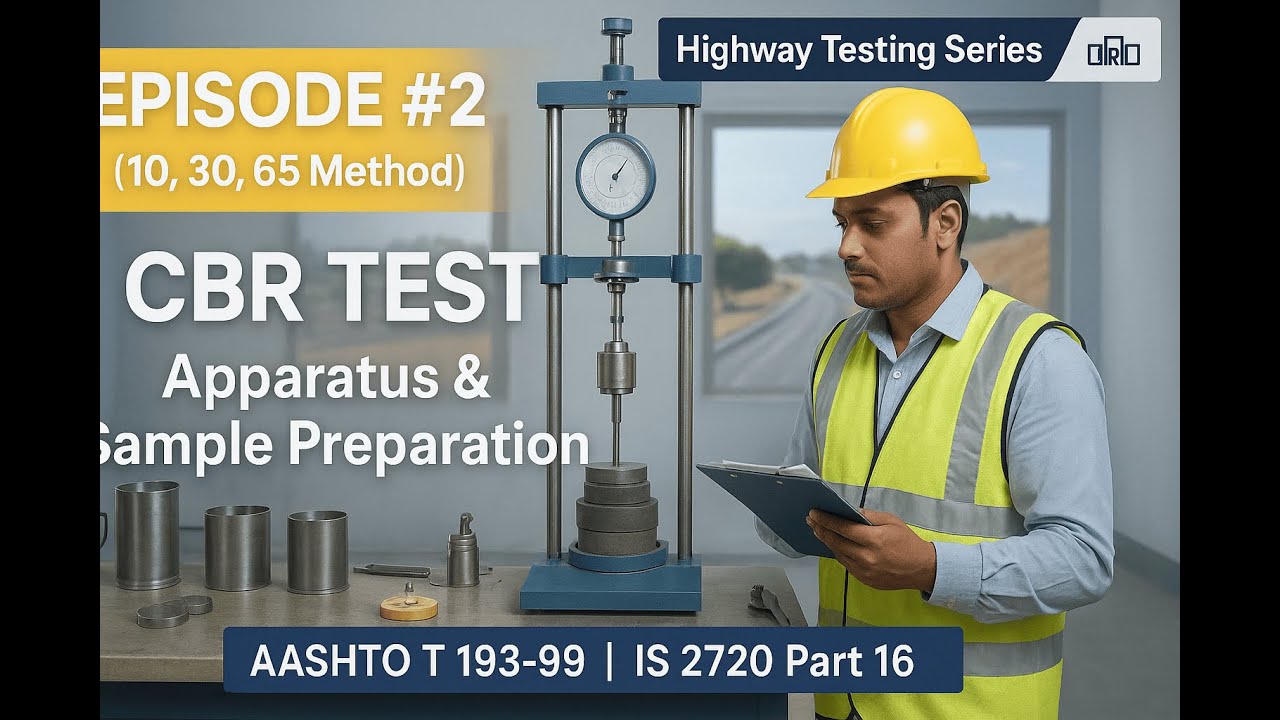 Epi-2 CBR Test Apparatus & Sample Preparation | AASHTO T 193-99 (2003) | Detailed Equipment Setup