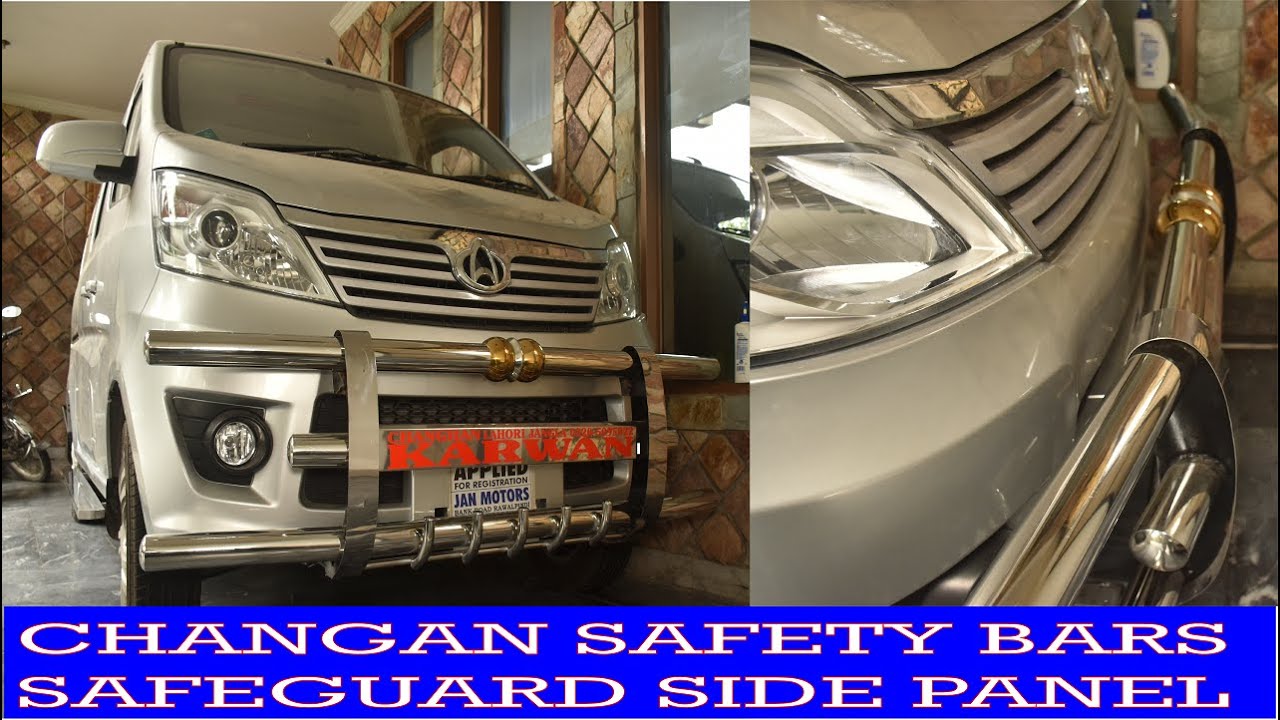 CHANGAN KARVAAN | SAFEGUARD FACTORY | MAKING | NEW 2021 STAINLESS STEEL COMPLETE | RAWALPINDI ONLINE