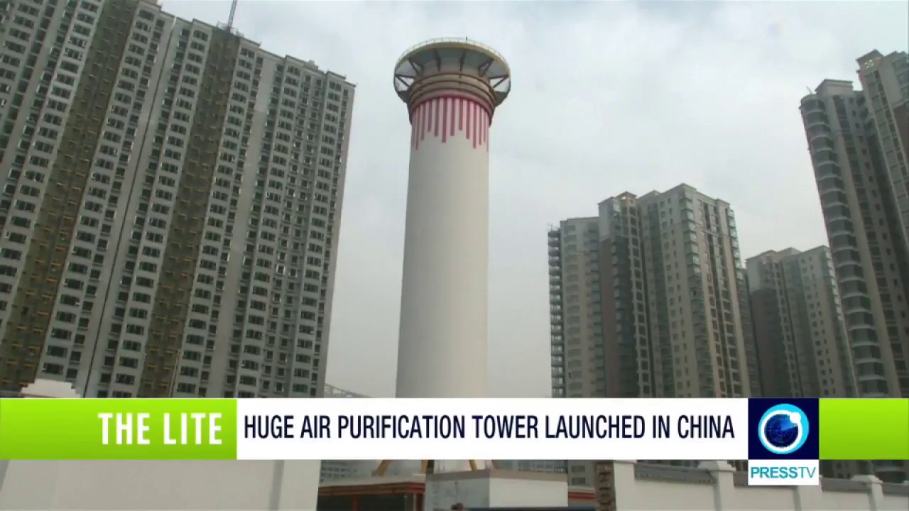 China Launches Huge Air Purification Tower