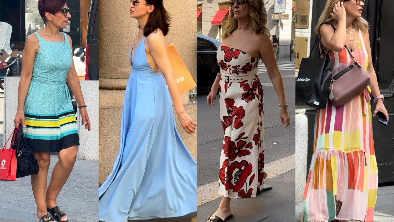 Milan Street Style in Super Hot Weather - 31&deg;C Fashion Moments