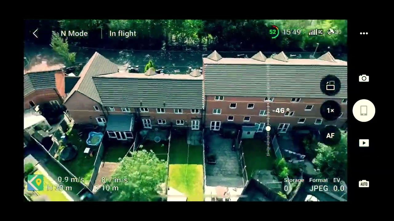 Wythenshawe Manchester Drone View