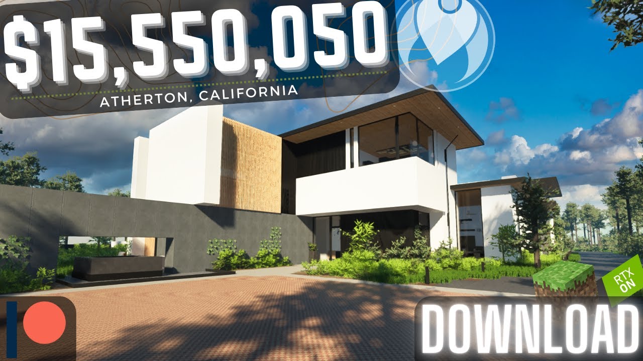 [4K] MINECRAFT: - Ultra Realistic Villa, San Francisco - Ultimate Immersion - PTGI HRR - [DOWNLOAD]