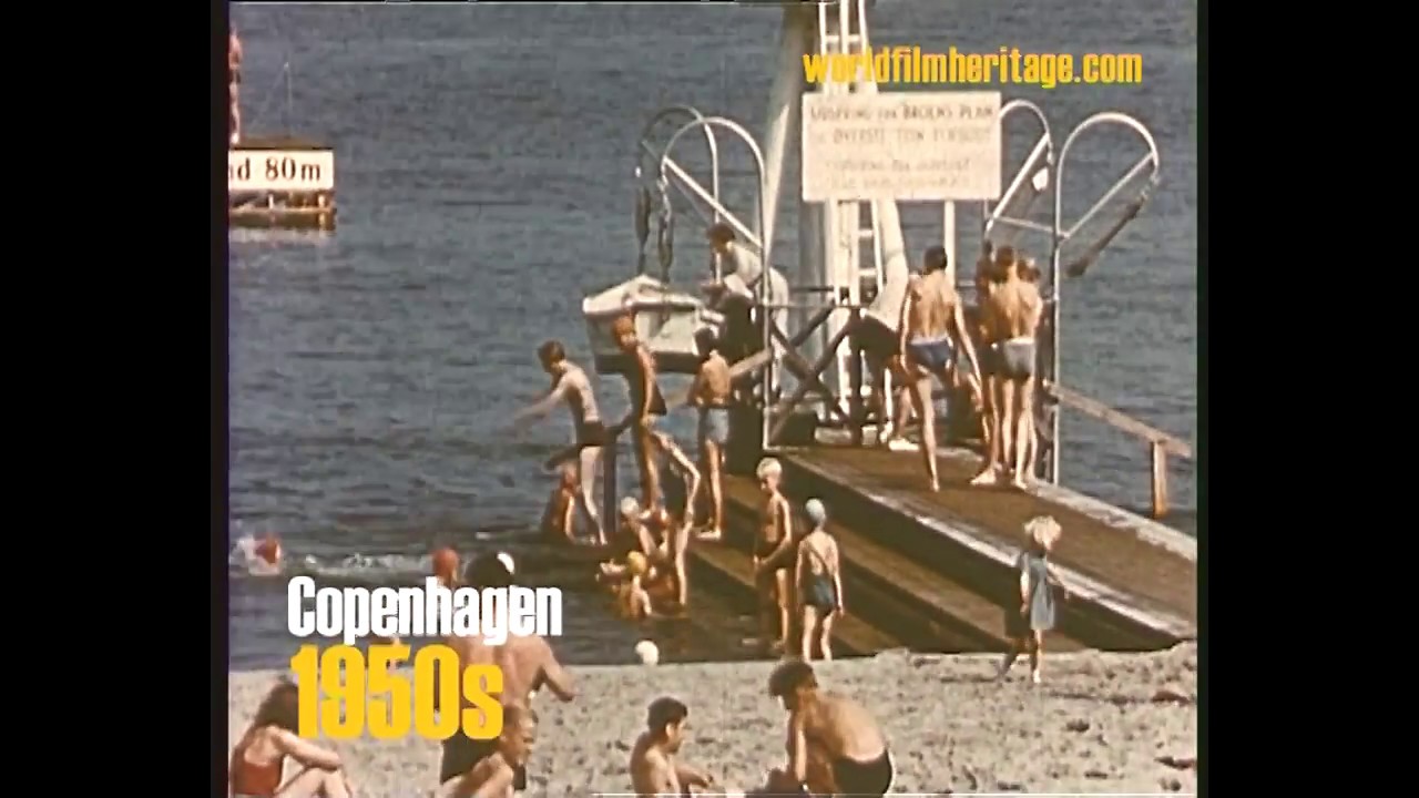 København 1950s - Copenhagen in color