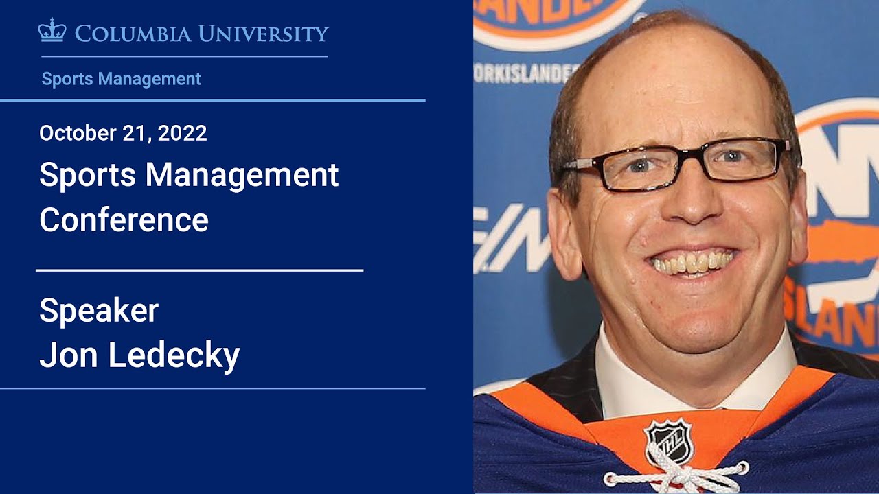 Jon Ledecky at the 2022 Sports Management Conference