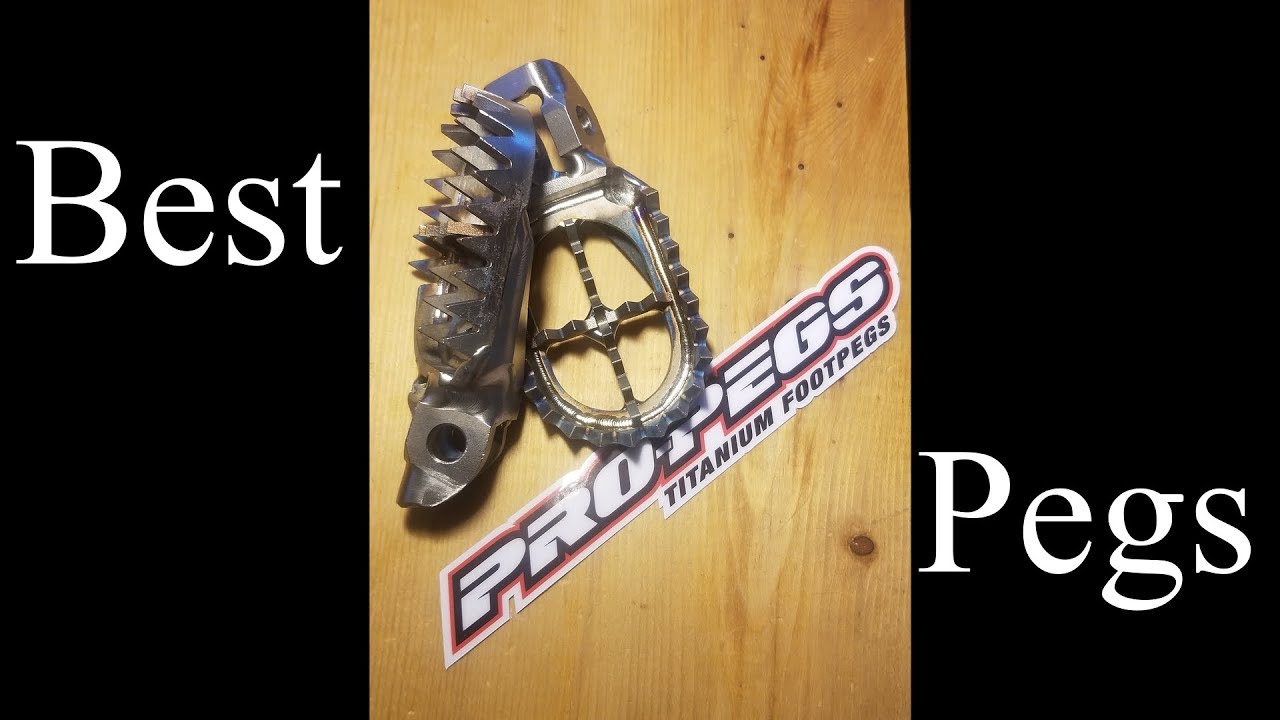 Lightweight Best Motocross Dual Sport Pro Pegs review Installation