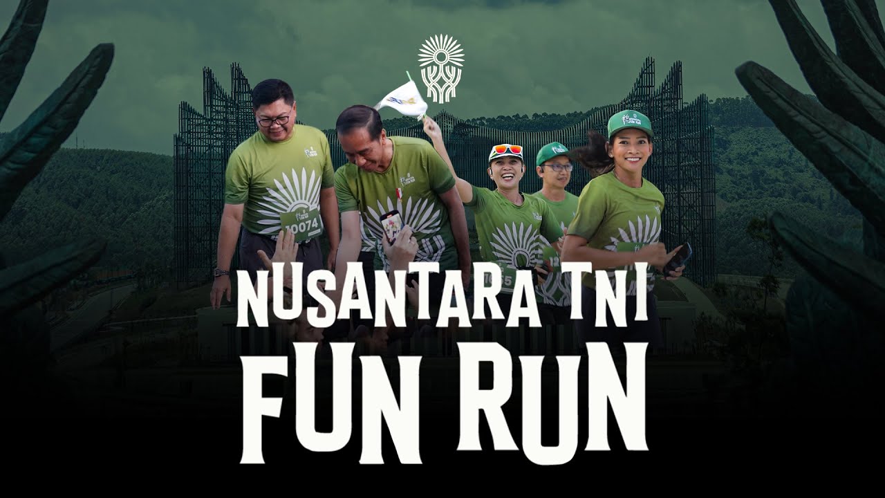 Didukung Bank Mandiri, Ribuan Peserta Sambut Nusantara TNI Fun Run 2024