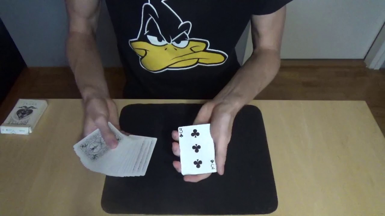 HOW TO CONTROL THE SELECTED CARD TO THE TOP OF THE DECK!!!(Lesson 6)